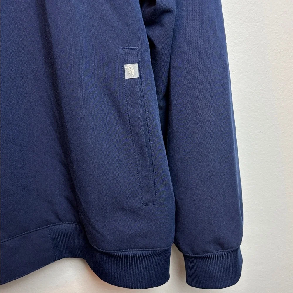 Fabletics Men’s‎ 2X Blue Foundation Performance Medical Scrub Jacket